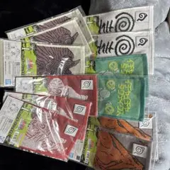 ナルト一番くじI賞ジャガードミニタオル5種