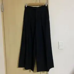 ユニクロC タックワイドパンツ S