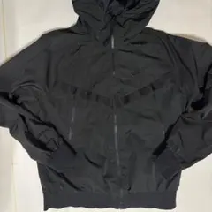 NIKE ナイキ ナイロンジャケット レディースS ブラック フード付き