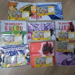 ドラゴンボール一番くじj賞ギニュー特戦隊 タオル 8枚セットコンプリート