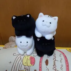ぽちゃぽちゃ おキャット様 おおきなぬいぐるみ 2種セット - メルカリ
