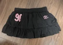 Umbro NinetyGirl フリルスカート ブラック