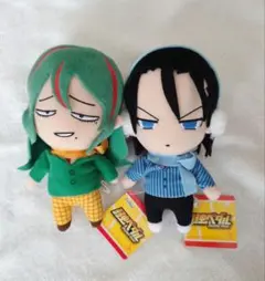 弱虫ペダルペダル　プライズ　ぬいぐるみ　東堂　巻島セット　制服　冬