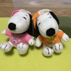 スヌーピー　マスコット　2個セット