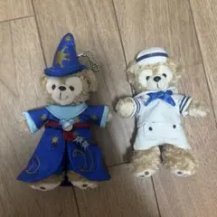 ダッフィ&フレンズ　ぬいぐるみバッジ