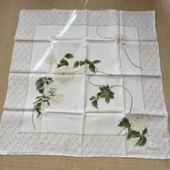 NINA RICCI フラワー柄 シルクスカーフ