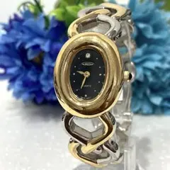 【極美品】AUREOLE ブレスレット腕時計 クォーツ コンビカラー レディースのサムネイル