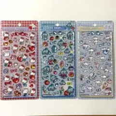 【国内正規品】ボンボンドロップシール サンリオ 3枚セット