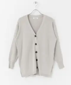 アーバンリサーチサニーレーベル オーバーニットＶネックニットカーディガン
