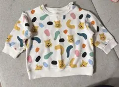 ユニクロ ブリング ア スマイル ウィズ ディズニー スウェットシャツ 80