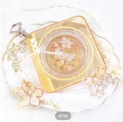 g.trigger 推し活グッズ アクリル缶バッジケース レースアップ イエロー