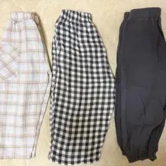 【複数回着用】バースデイ teteatete パンツ 4点セット100.110
