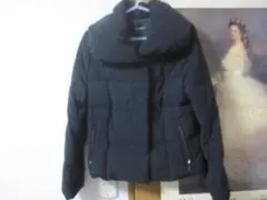 m‘s select♡ダウンジャケット/ショート丈♡黒ブラック34♡Mプルミエ