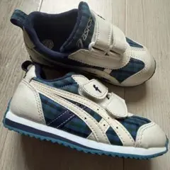 【美品】ファミリア×asics キッズスニーカー　 16cm