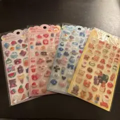 きゅんポップシール　4シートセット