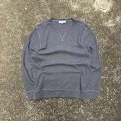y2k 00s archive 短丈ワッフルトレーナーフェード c-boy L