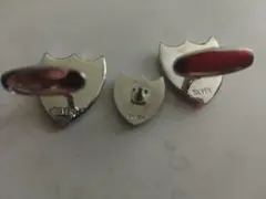 Dom Pérignon シルバー カフスボタンとピンバッチ