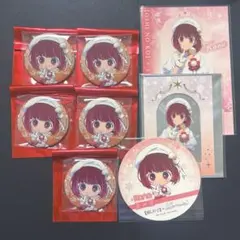 推しの子　スイーツパラダイス　缶バッジ　フォト風クリアカード　有馬かな