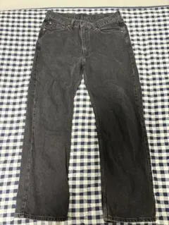 Levi's ブラックデニムパンツ メンズ