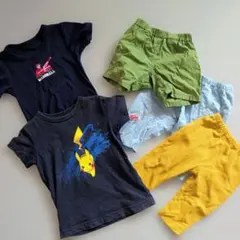 キッズ トップス Tシャツ パンツ 5点セット まとめ売り