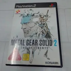 PS2 METAL GEAR SOLID2 Sons of Liberty