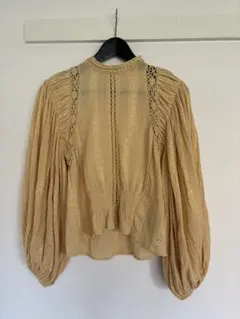 ISABEL MARANT ÉTOILE ベージュブラウスのサムネイル