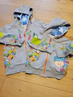 東京ディズニーリゾート パーカー 130cm　100㎝　 グレー　2枚セット