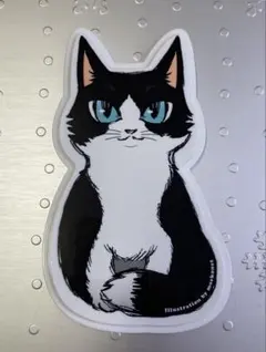 お弁当箱 2段 福ねこ弁当 白黒