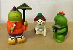 コンコンブル　小野道風かえる　カメラかえる　観察猫　すてきなRainyDay