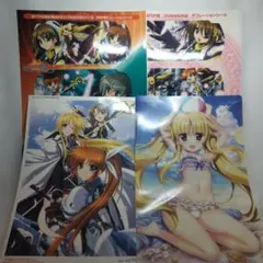 魔法少女リリカルなのは 娘TYPE 付録 シール クリアファイル