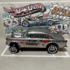 ホットウィール　'55 シェビー ベルエア ギャッサー　zamacのサムネイル