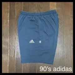 90s adidas shorts アディダス ハーフパンツ ロゴ刺繍 ゴム紐