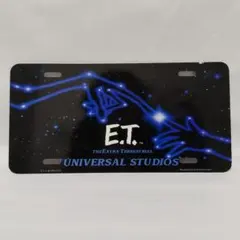 E.T. ライセンスプレート 1998年 ユニバーサルスタジオ