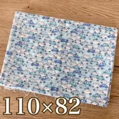 【美品】車柄 生地 はぎれ ハギレ ハンドメイド 110×82㎝