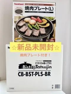 イワタニ カセットフービストロの達人Ⅲ CB-BST-3 と焼き肉プレート