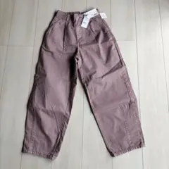 パープル カジュアルパンツ