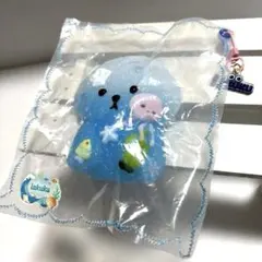 LAKUKU スクイーズ 海洋 ココオイル 犬 青 ブルー L