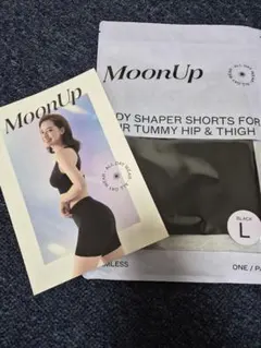 新品未開封】MoonUp ボディシェイパーショーツ ブラック L 2枚セット