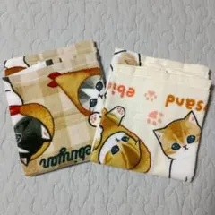 しまむら mofusand モフサンド えびにゃん ハンドタオル 2枚セットのサムネイル