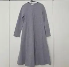 GUフレアワンピース　Sサイズ　グレー