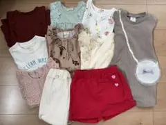 新品未使用　女の子　子供服　夏服　10点まとめ売り　100サイズ ①