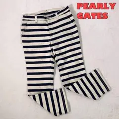 【PEARLY GATES】パーリーゲイツ ゴルフパンツ ストレッチ 牛革
