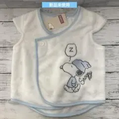 【新品未使用】PEANUTS スヌーピー ベビーフリースベスト