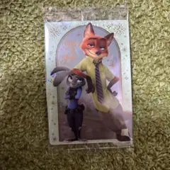 ディズニー　ウエハース　カード　食玩　ズートピア