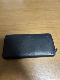 Paul Smith 長財布 ブラック クラウン柄