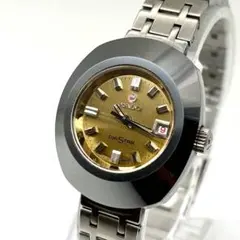 稼動】 RADO 腕時計 ダイヤスター 自動巻き デイト イカリマーク 3針