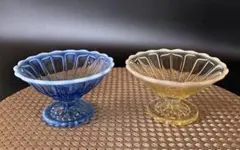 氷コップ 2個セット ウランガラス - メルカリ