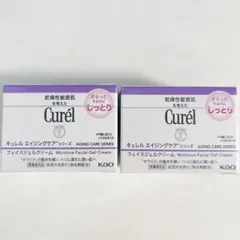 ☆2個セット☆新品☆ キュレル エイジングケア フェイス ジェル クリームのサムネイル