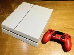 SONY PlayStation4 ホワイト 本体 赤コントローラー