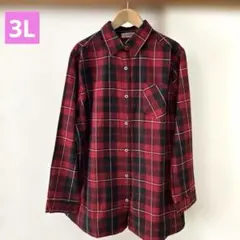 チェック柄 長袖